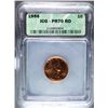 Image 1 : 1956 LINCOLN CENT ICG PR-70 RD