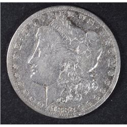 1882-CC MORGAN DOLLAR VG RIM BUMP