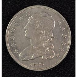 1836 BUST QUARTER AU