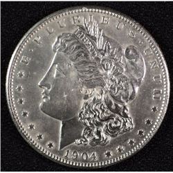 1904-S MORGAN DOLLAR BU