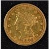 Image 1 : 1846 $2.5 GOLD AU/BU
