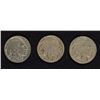 Image 1 : BUFFALO NICKELS: 1919-G, 1919-D VG-F, 1919-S VG