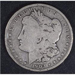 1903-O MORGAN SILVER DOLLAR VG KEY DATE