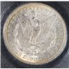 Image 3 : 1889 MORGAN SILVER DOLLAR PCGS RATTLER HOLDER MS63