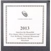Image 4 : 2013 America the Beautiful 5oz SILVER UNC COIN - FORT McHENRY NATL MONUMENT
