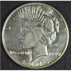 1935-S PEACE SILVER DOLLAR AU / BU