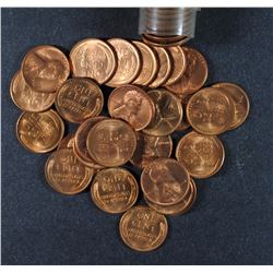 ORIGINAL BU ROLL OF 1944-S LINCOLN CENTS