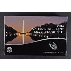 2014 U.S. SILVER PROOF SET IN NICE ORIGINAL PACKAGING