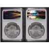 Image 2 : ( 2 ) 2004 AMERICAN SILVER EAGLE, NGC MS-69
