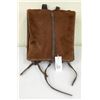 Image 2 : Cowhide Covered Leather Pack - Circa Mid Century