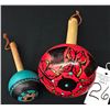 Image 2 : Pair of Dance Rattles -Pima