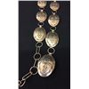 Image 1 : Sterling Silver Link Concho Belt