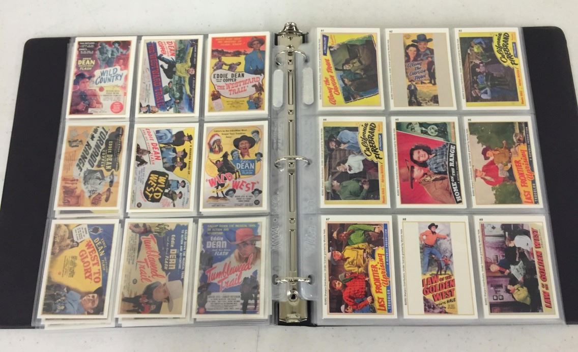 Cowboy Trading Cards Booklet