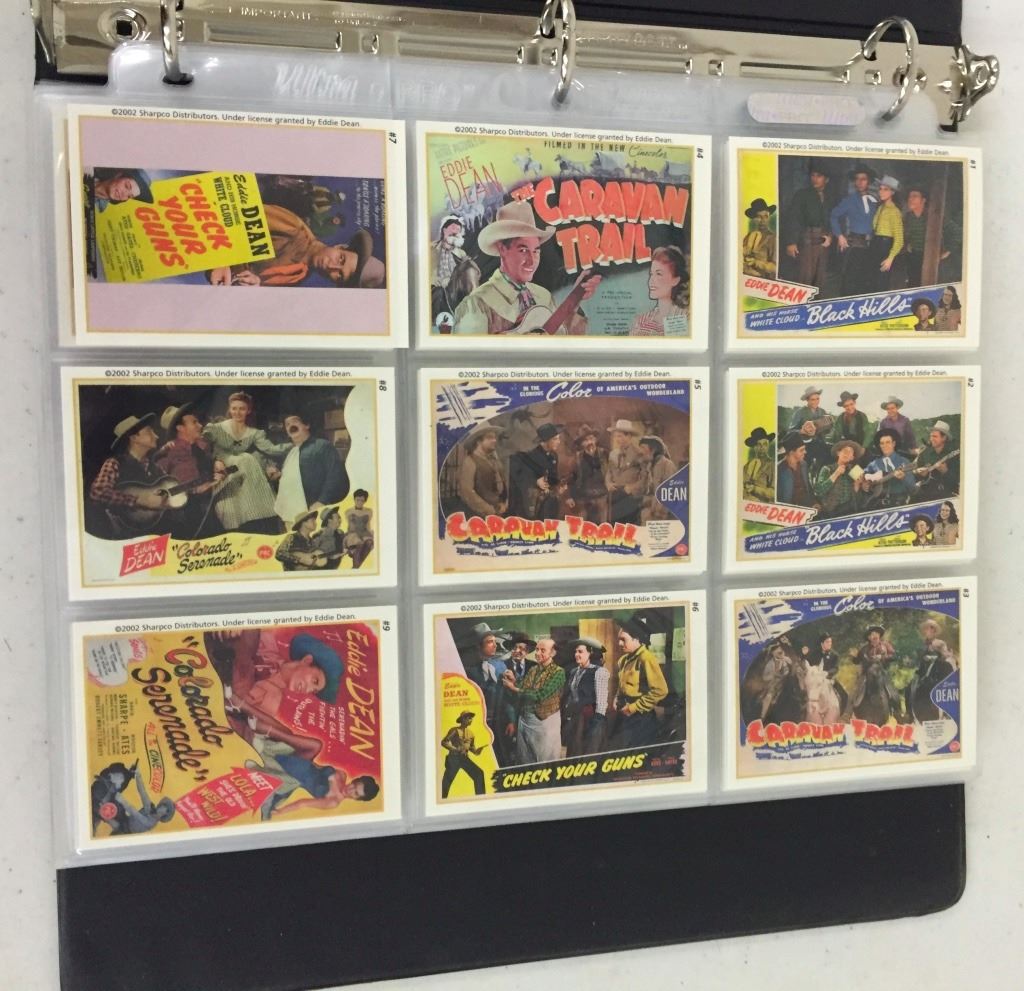 Cowboy Trading Cards Booklet