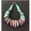 Image 4 : Chunky Turquoise & Purple Spiny Necklace -Vintage