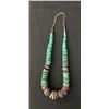 Image 5 : Chunky Turquoise & Purple Spiny Necklace -Vintage