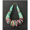 Image 6 : Chunky Turquoise & Purple Spiny Necklace -Vintage