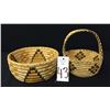 Image 2 : Pair of Polychrome Tohono O’odham Baskets