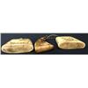 Image 6 : Antique Scrimshaw (Ivory) - 3 Items