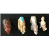 Image 6 : Group of 4 Zuni Bear Fetishes