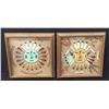 Image 1 : Pair of Nicely Framed Navajo Sand Paintings