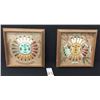 Image 2 : Pair of Nicely Framed Navajo Sand Paintings