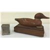 Image 1 : Vintage Duck Decoy Box and Coin bank