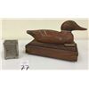 Image 2 : Vintage Duck Decoy Box and Coin bank