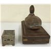 Image 7 : Vintage Duck Decoy Box and Coin bank