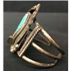 Image 5 : Exquisite Turquoise and Bear Claw Bracelet– Signed