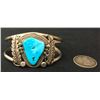 Image 3 : Sterling and Turquoise Navajo Bracelet – Dead Pawn