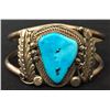 Image 4 : Sterling and Turquoise Navajo Bracelet – Dead Pawn