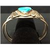 Image 8 : Sterling and Turquoise Navajo Bracelet – Dead Pawn