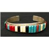 Image 1 : Navajo Mosaic Inlay Bracelet – Tim Bedah