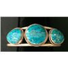 Image 8 : Vintage Sterling and Turquoise Cuff Bracelet