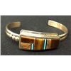 Image 1 : Inlay Cuff Bracelet – Zuni or Navajo