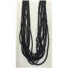 Image 5 : Multi-Strand Black Bead Necklace
