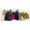 Image 1 : Group of 9 Native Dolls