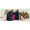 Image 2 : Group of 9 Native Dolls