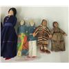 Image 4 : Group of 9 Native Dolls