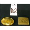 Image 2 : Reunion Era C. S. A. and US Buckles