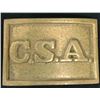Image 4 : Reunion Era C. S. A. and US Buckles