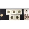 Image 2 : Group of Five Coins – 1700s