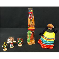 Kachina/Doll Group – Five Pieces