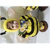 Image 2 : PAIR BUMBLE BEE DOLLS ON STANDS AS SHOWN