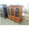 Image 1 : BEAUTIFUL EUROPEAN CHINA BOOK CABINET SHOWCASE