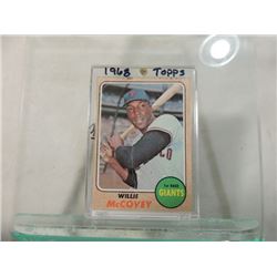 1968 TOPPS WILLIE MCCOVEY BASEBALL CARD