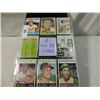 Image 1 : LOT 8 OLD BASEBALL SPORTS CARDS AS SHOWN