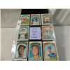 Image 1 : LOT 8 1972 TOPPS BASEBALL SPORTS CARDS AS SHOWN
