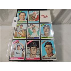 LOT 8 1966 TOPPS BASEBALL CARDS AS SHOWN
